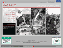 Tablet Screenshot of mas-baux.com